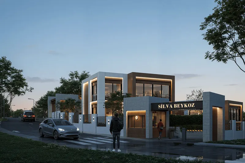 Silva Beykoz — ormanın içinde modern villa yerleşkesi