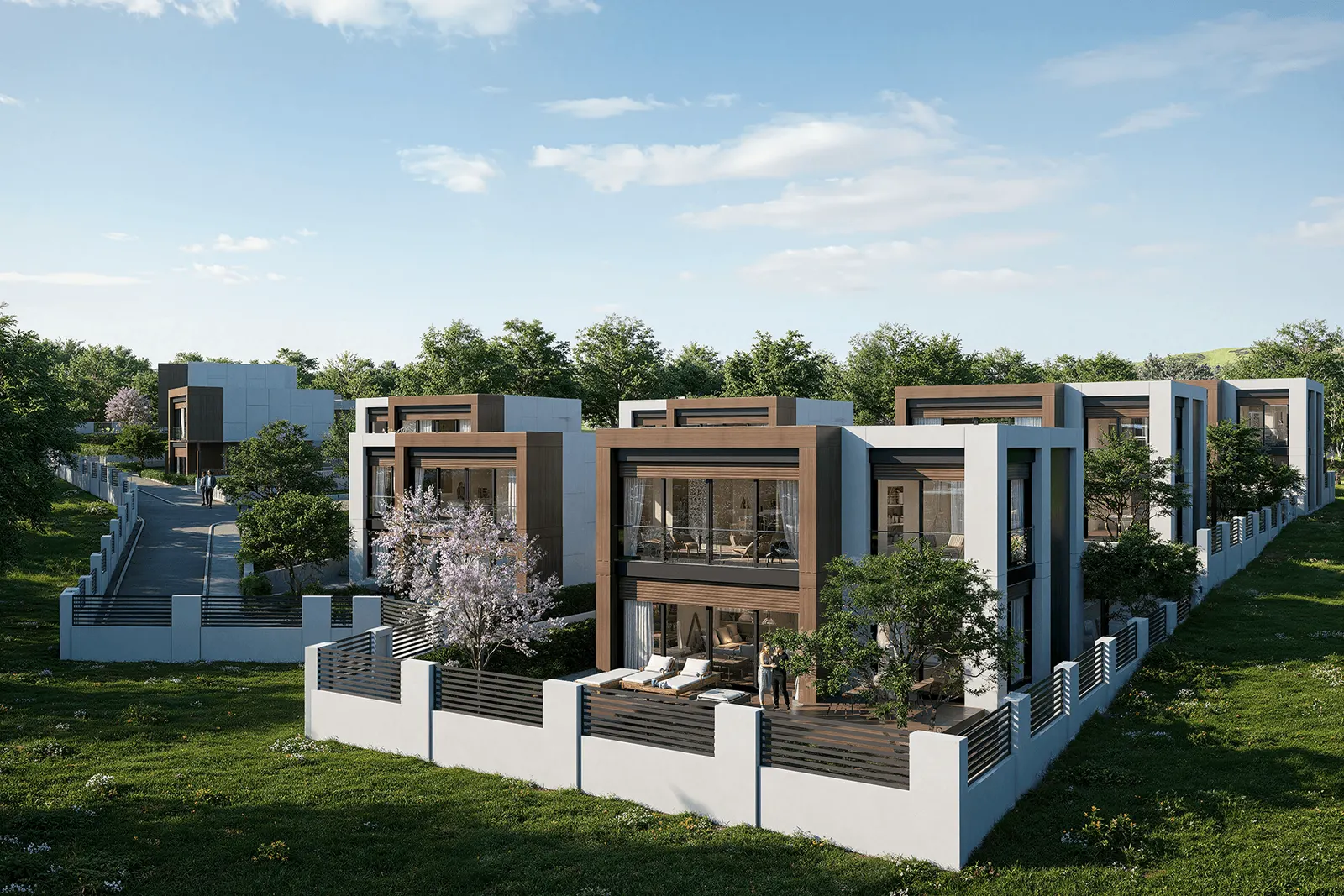 Silva Beykoz — villa yerleşkesi render görseli 5