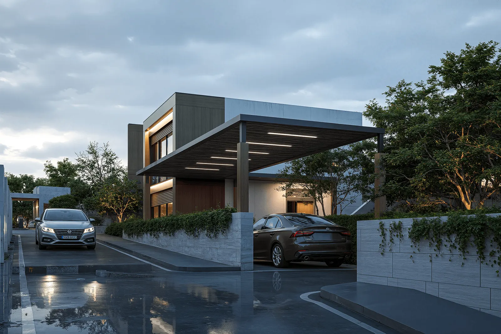 Silva Beykoz — villa yerleşkesi render görseli 11