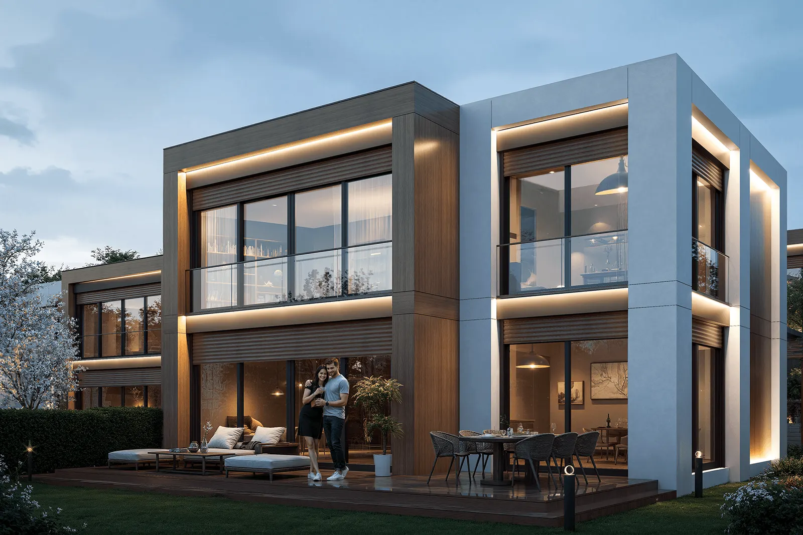 Silva Beykoz — villa yerleşkesi render görseli 13